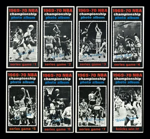 1970 TOPPS 1969-70 NBA CAMPEONATO SET COMPLETO (168-175) EXCELENTE ESTADO 8 - Imagen 1 de 2