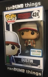 Funko Pop Dustin Brown Jacket Barnes & Noble Exclusive +PROTECTOR Ships from NJ - Picture 1 of 1