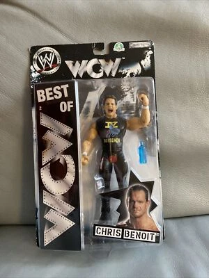 Chris Benoit Action Figure Best Of WCW - New - Original Package - Immagine 1 di 2
