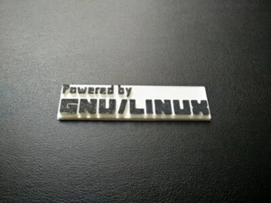 Case Badge for GNU / Linux Sticker Decal 3D Printed Self Adhesive MANY OPTIONS - Picture 1 of 5
