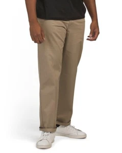 Men's DOCKERS Signature iron free Classic fit Pants beige color - Picture 1 of 2