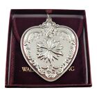 Sterling Silver WALLACE Christmas Heart Ornament GRANDE BAROQUE 2005