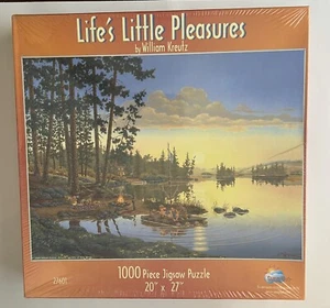 1000 Piece Puzzle - Life's Little Pleasures - William Kreutz - 20" x 27" Sunsout - Picture 1 of 6