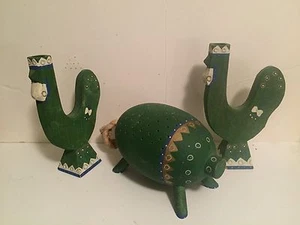 Volkskunst Canape Set aus Südamerika, signiert und nummeriert - Bild 1 von 5