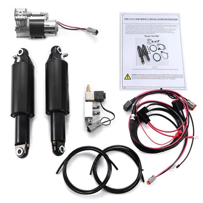 Air Suspension Ride Shock Absorber Adjustable For Harley  Muscle V-Rod 07-17 - Image 1 of 4