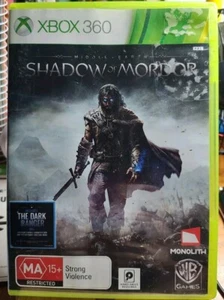 Middle Earth Shadow Of Mordor (No Booklet) 🕹️Microsoft XBOX 360 🕹️ FREE POST - Picture 1 of 6
