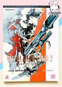 Metal Gear Solid 2 Sons of Liberty - Das offizielle Lösungsbuch Piggyback Konami