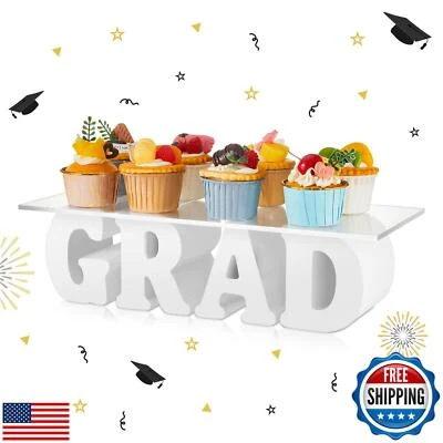 Colingmill 2025 Graduation Cupcake Stand Graduation Decorations Large Acrylic - Image 1 of 4