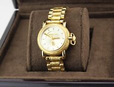 NEW ROBERTO CAVALLI BY FRANCK MULLER GOLD MOVING CROWN WOMENS RV1L017M0126 WATCH