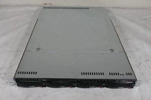 Serwer Supermicro 1U X9SRW-F E5-2697 v3 2,6Ghz 64gb 9260-4i 2x 500w - Zdjęcie 1 z 6