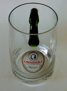 Vintage German Rolinck Pilsener .4L Beer Glass Mug - circa 1980 - Sanahed #1868 - Picture 1 of 5