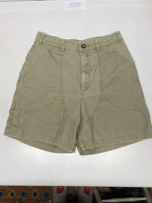 VTG Patagonia Women's Size 10 Stand Up Shorts Brown Canvas - Image 1 of 4