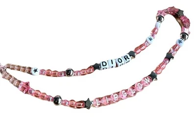 Dije de cadena de teléfono Dior Beauty rosa brillo labios GWP NUEVO EN CAJA Foto 1 de 3