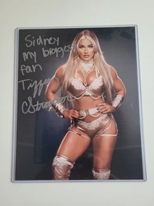 Tiffany Stratton WWE Autogramm 8x10 Foto 📸 It's Tiffy Time - Bild 1 von 7