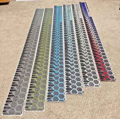 Anti-Slip 36 Inch Fish Ruler - UnHooKD Brand Strong 3M Adhesive Textured Surface - Image 1 of 4