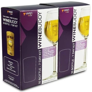 Youngs WineBuddy 30 Bottle Pinot Grigio 2 Pack Deal - Picture 1 of 1