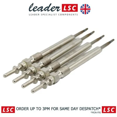 Set of 4 Glow Plugs BMW X5 Series 2008 to 2023 F15 F85 F95 12230035934 NEW - image 1 of 4