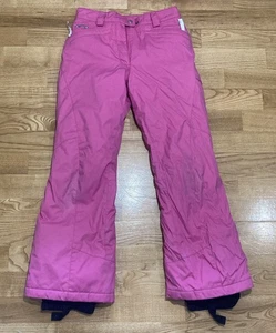 Girl's Spyder Hot Pink Snowpants size 12 - Picture 1 of 4