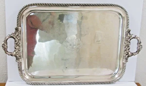 Old Sheffield Rectangular Butler Tray Gadrooned Edge 1840s - Picture 1 of 10