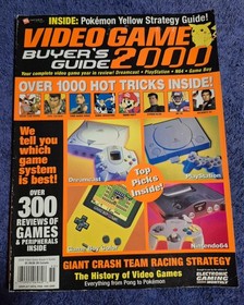 2000 VIDEO GAME BUYER'S GUIDE ELECTRONIC GAMING MONTHLY DREAMCAST PLAYSTATION
