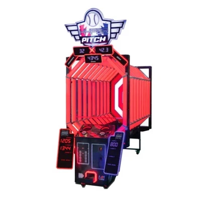 LAI Games HYPERpitch Baseball Pitching Throwing Ticket Redemption Arcade Game - Image 1 of 4