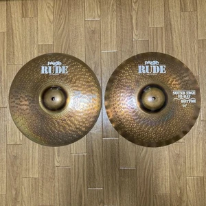 Paiste Rude Sound Edge 14" Hi-Hat Cymbals Used, light scratches - Picture 1 of 5