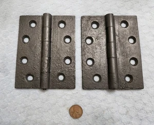 Tight Pin Butt Hinges 4-1/2" x 3-1/2" Wide - Picture 1 of 3