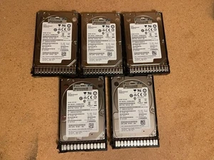 5x Lot | HPE 600GB 12G SAS 10K 2.5 Inch | 781577-001 781581-002 - Picture 1 of 3
