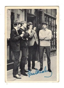 Tarjeta coleccionable 1964 The Beatles Black & White serie 1 #54 - Imagen 1 de 1