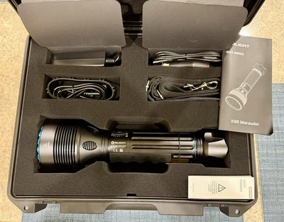 Olight X9R Marauder Rechargeable 25000 Lumen Flashlight Ideal For Heavy Duty Use - Image 1 of 4