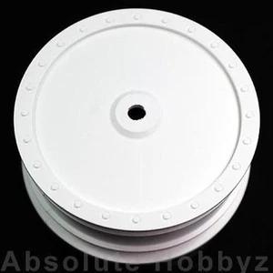 DE Racing 1/10 Scale Wheel (Associated B44) - (front) - White (1pr) DER-BB-A4W - Picture 1 of 1