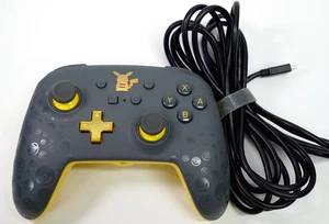 POWER A Nintendo Switch Controller Pikachu Pokemon Gray Yellow Model 1517916-01 - Picture 1 of 2