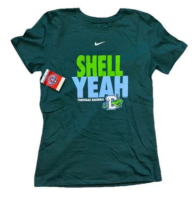 Nueva con etiquetas Camiseta Nike - Camisa de béisbol de ligas menores Dayton Tortugas para mujer talla mediana M Foto 1 de 4