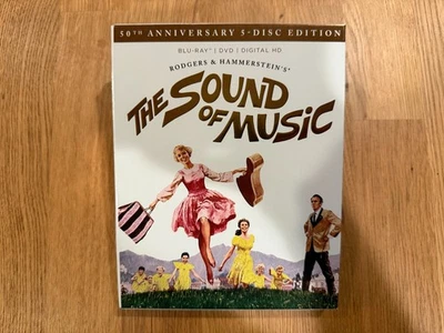 The Sound of Music Blu-ray + DVD + Digital + CD - 50th Anniversary Edition - Image 1 of 4