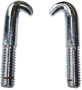 1983-1993 Ford Mustang, GT, LX Cobra new convertible top latch hooks, pair - Picture 1 of 1