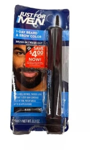 Just for Men 1-Day Beard Brow Dye for Beard & Eyebrow: Black - Picture 1 of 2