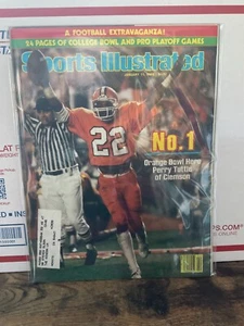 PERRY TUTTLE SPORT ILLUSTRIERT CLEMSON # 1 11. JANUAR 1982 - Bild 1 von 2