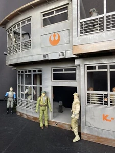 Yavin 4 Command Centre Diorama – Vintage Kenner, Rebel Resistance Hub Star Wars - Picture 1 of 24