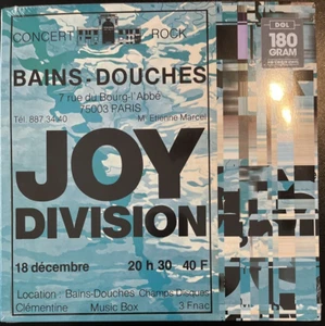 JOY DIVISION LES BAINS DOUCHES VINYL LP 180G IMPORT NEW SEALED MINT - Picture 1 of 2