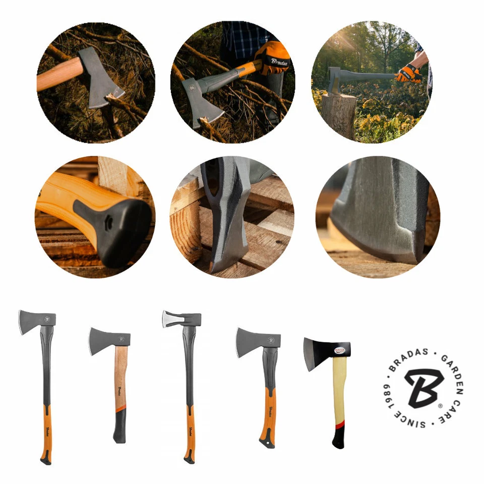 Profi Axt Holzaxt Spaltaxt Spaltbeil Spalthammer Forstaxt - Bild 1 von 1