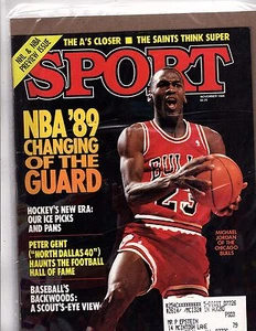 Sport magazine NBA '89 changing of the guard NHL NBA preview Nov 88 (OZ 90) - Picture 1 of 1