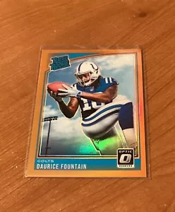 DAURICE FOUNTAIN 2018 clasificación óptica novato naranja Prizm/199 - Imagen 1 de 1
