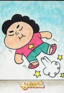 Cryptozoic Steven Universe Sketch Card By Vincenzo "Chenduz" D'lppolito - Picture 1 of 1