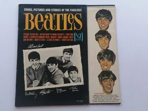 SONGS PICTURES & STORIES OF  THE BEATLES  1964 USA   VEE JAY LP 7 - Picture 1 of 14