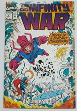 The Infinity War #3 (Marvel, 1992) Thanos, Galactus, Silver Surfer, Dr Strange