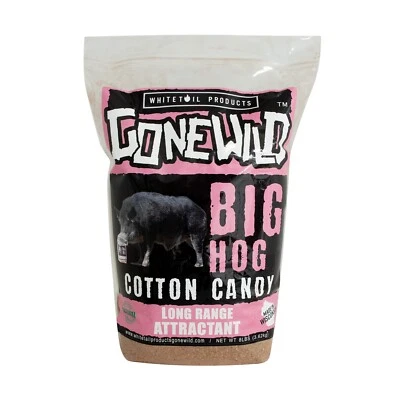 Whitetail Products Gone Wild, atractivo en polvo de cerdo de algodón de caramelo, bolsa de 8 lb, G2264 Foto 1 de 4