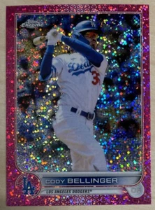 CODY BELLINGER - 2022 Topps Chrome MAGENTA SPECKLE REFRACTORS [064/350] #106 - Picture 1 of 2