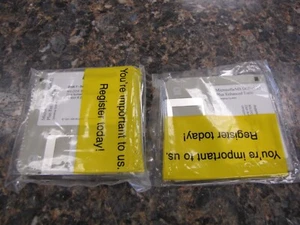 Vintage Microsoft MS DOS 6.22 Plus Enhanced Tools 3.5" Disks - New Sealed - MA8 - Picture 1 of 3