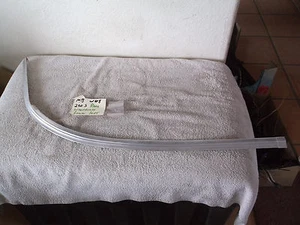 Mercedes Benz W108 Bottom Left Rear Windshield Trim lower exterior aluminum    b - Picture 1 of 10