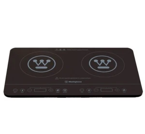 BLACK WESTINGHOUSE TWIN 240V INDUCTION COOKTOP WHIC02K LED CARAVAN JAYCO PARTS - Picture 1 of 5